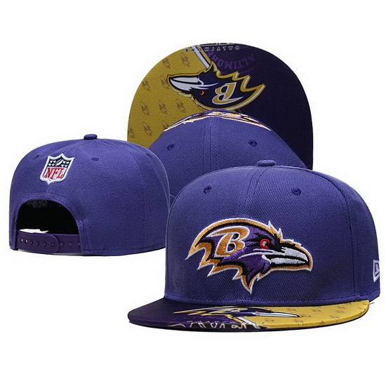 Baltimore Ravens NFL Snapback Hat 017 Baltimore Ravens NFL Snapback Hat 017