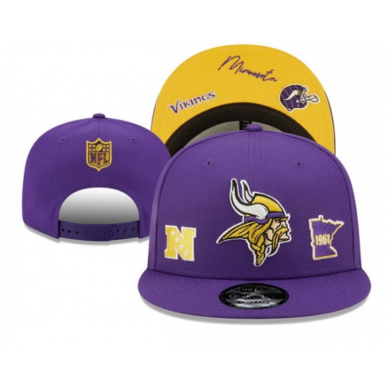 Minnesota Vikings Snapback Cap 24H301 Minnesota Vikings Snapback Cap 24H301