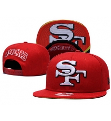 San Francisco 49ers Snapback Hat 24E01