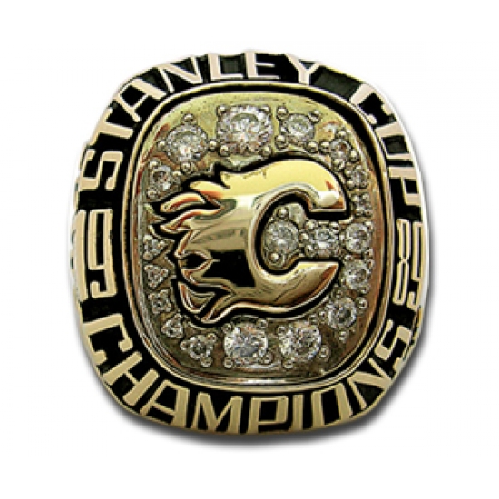 NHL Calgary Flames 1989 Championship Ring NHL Calgary Flames 1989 Championship Ring