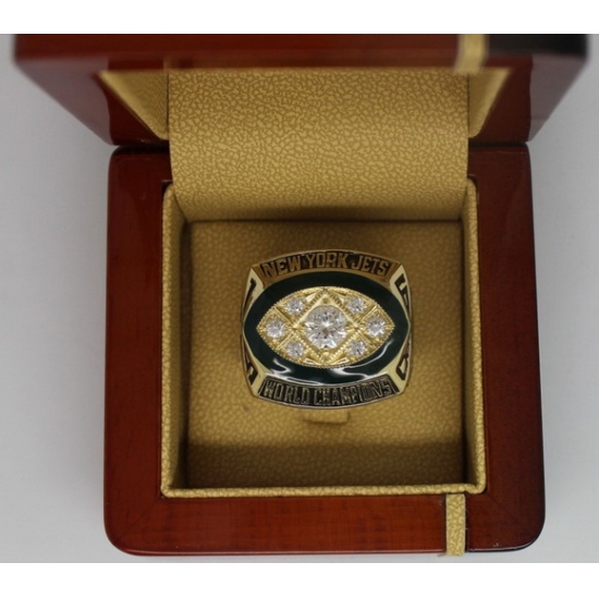 1968 NFL Super Bowl III New York Jets Championship Ring 1968 NFL Super Bowl III New York Jets Championship Ring