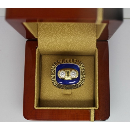 1973 NFL Super Bowl VIII Miami Dolphins Championship Ring 1973 NFL Super Bowl VIII Miami Dolphins Championship Ring