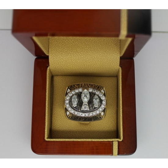1988 NFL Super Bowl XXIII San Francisco 49ers Championship Ring 1988 NFL Super Bowl XXIII San Francisco 49ers Championship Ring