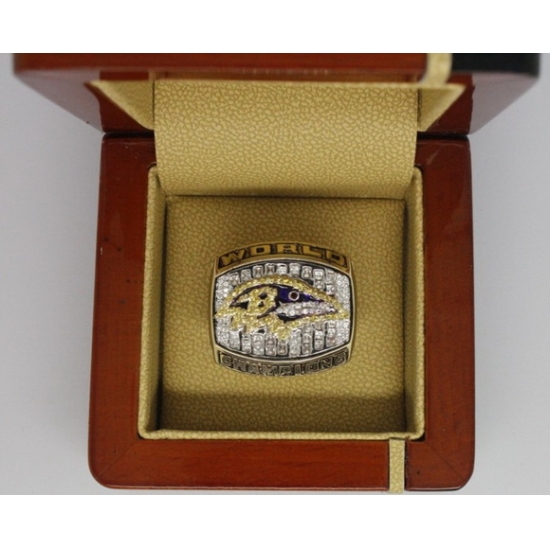 2000 NFL Super Bowl XXXV Baltimore Ravens Championship Ring 2000 NFL Super Bowl XXXV Baltimore Ravens Championship Ring