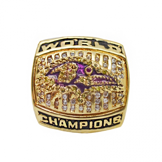 NFL Baltimore Ravens 2000 Championship Ring NFL Baltimore Ravens 2000 Championship Ring