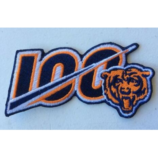 NFL Bears 100TH Season Patch NFL Bears 100TH Season Patch