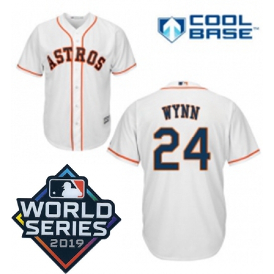 Mens Majestic Houston Astros 24 Jimmy Wynn Replica White Home Cool Base Sitched 2019 World Series Patch jersey Mens Majestic Houston Astros 24 Jimmy Wynn Replica White Home Cool Base Sitched 2019 World Series Patch jersey