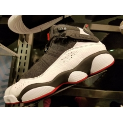Air Jordan 13 6 Rings Reto Men Shoes Brown White Red II