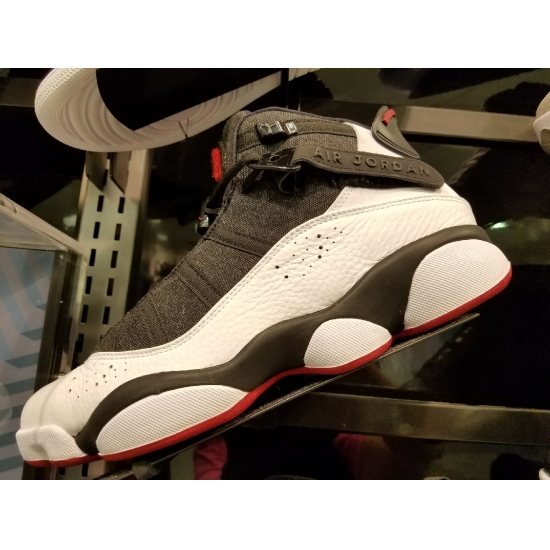 Air Jordan 13 6 Rings Reto Men Shoes Brown White Red II Air Jordan 13 6 Rings Reto Men Shoes Brown White Red II