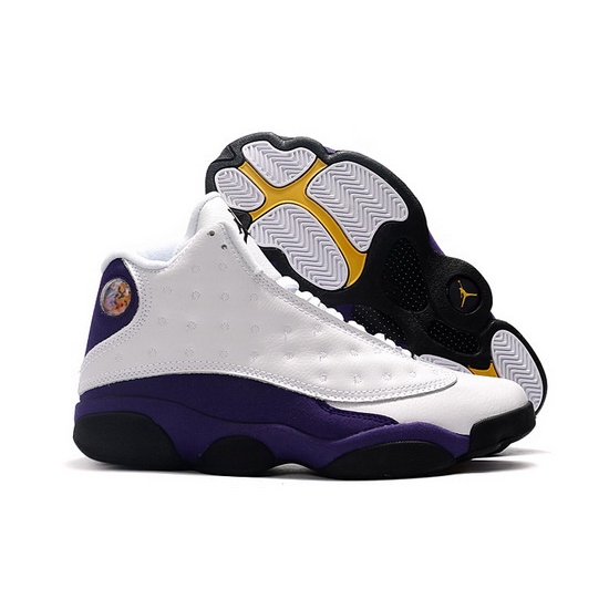 Air Jordan 13 Retro Men Shoes White Purple Air Jordan 13 Retro Men Shoes White Purple
