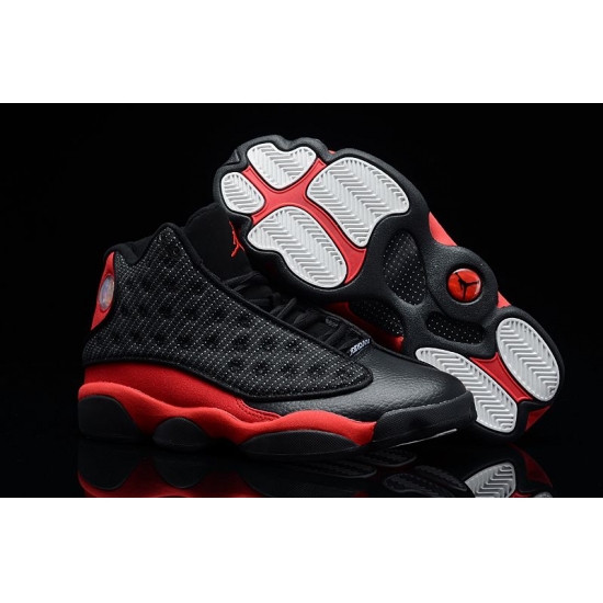 Girls Air Jordan 13 Retro GS Black and Red Men Shoes Girls Air Jordan 13 Retro GS Black and Red Men Shoes