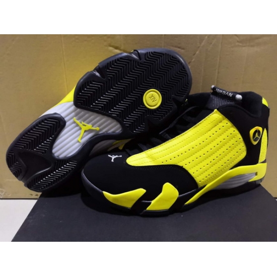 Air Jordan 14 Retro 2019 Bumblebee Yellow Black Men Shoes Air Jordan 14 Retro 2019 Bumblebee Yellow Black Men Shoes