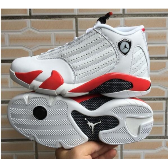Air Jordan 14 Retro White Red Men Shoes Air Jordan 14 Retro White Red Men Shoes