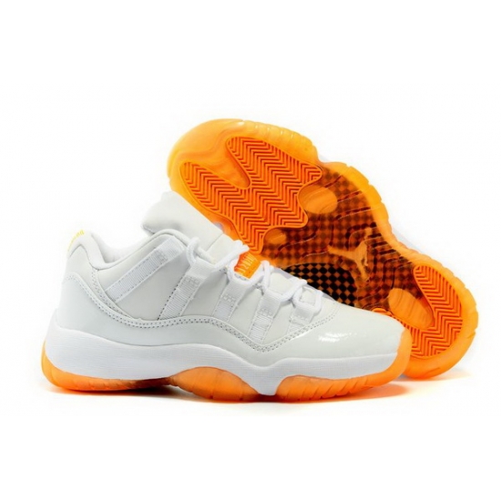2015 Air Jordan Retro 11 Low GS White Citrus Women Shoes 2015 Air Jordan Retro 11 Low GS White Citrus Women Shoes