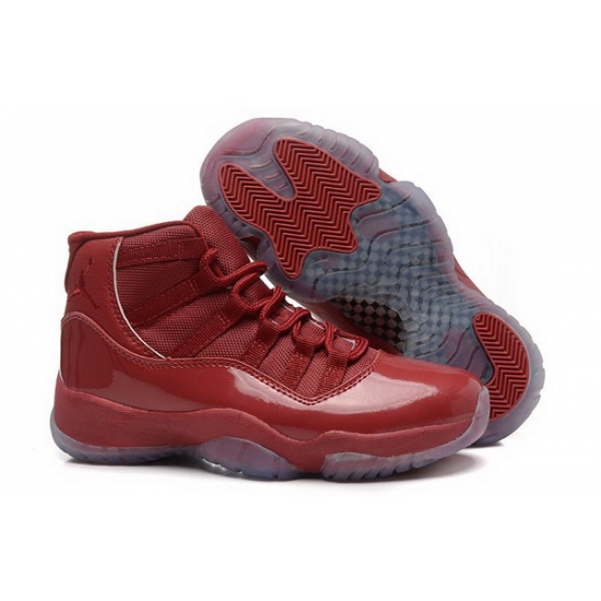 Air Jordan 11 GS Burgundy Red Women Shoes Air Jordan 11 GS Burgundy Red Women Shoes