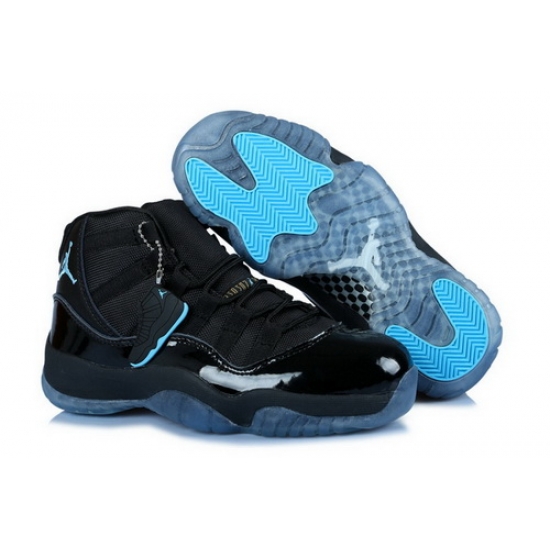 Air Jordan 11 Shoes 2014 Womens Grade AAA Black Cyan Air Jordan 11 Shoes 2014 Womens Grade AAA Black Cyan
