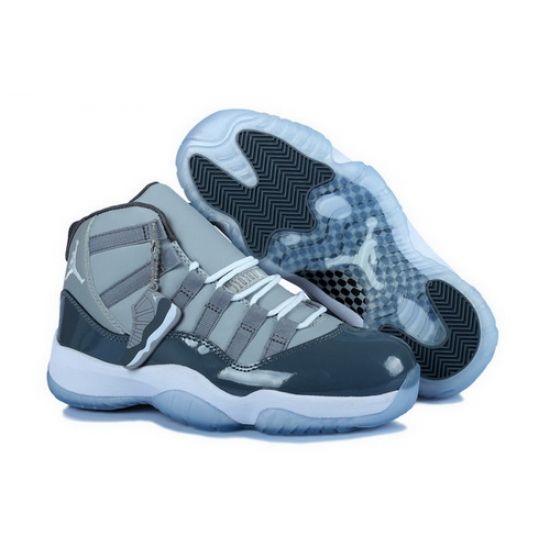 Air Jordan 11 Shoes 2014 Womens Grade AAA Grey White Air Jordan 11 Shoes 2014 Womens Grade AAA Grey White