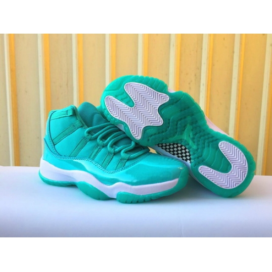Women Air Jordan 11 Retro 2018 Cyan Shoes Women Air Jordan 11 Retro 2018 Cyan Shoes