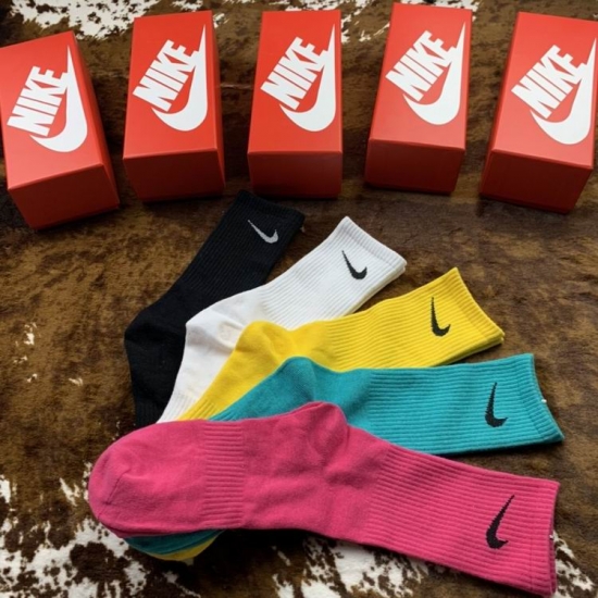 Nike Colour Socks 5 in 1 Model 003 Nike Colour Socks 5 in 1 Model 003