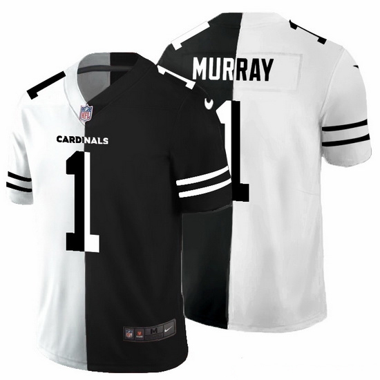 Arizona Cardinals 1 Kyler Murray Men Black V White Peace Split Nike Vapor Untouchable Limited NFL Jersey Arizona Cardinals 1 Kyler Murray Men Black V White Peace Split Nike Vapor Untouchable Limited NFL Jersey