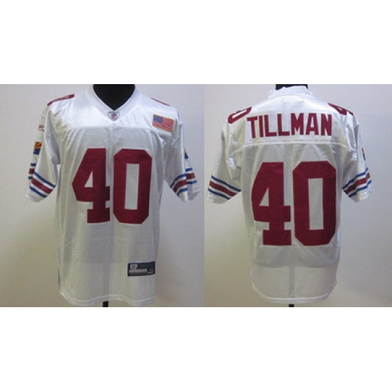Arizona Cardinals 40 Tillman whate Throwback Jerseys Arizona Cardinals 40 Tillman whate Throwback Jerseys
