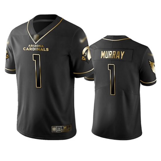 Cardinals 1 Kyler Murray Black Men Stitched Football Limited Golden Edition Jersey Cardinals 1 Kyler Murray Black Men Stitched Football Limited Golden Edition Jersey