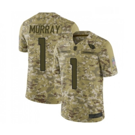 Men Arizona Cardinals #1 Kyler Murray Limited Camo 2018 Salute to Service Football Jersey Men Arizona Cardinals #1 Kyler Murray Limited Camo 2018 Salute to Service Football Jersey