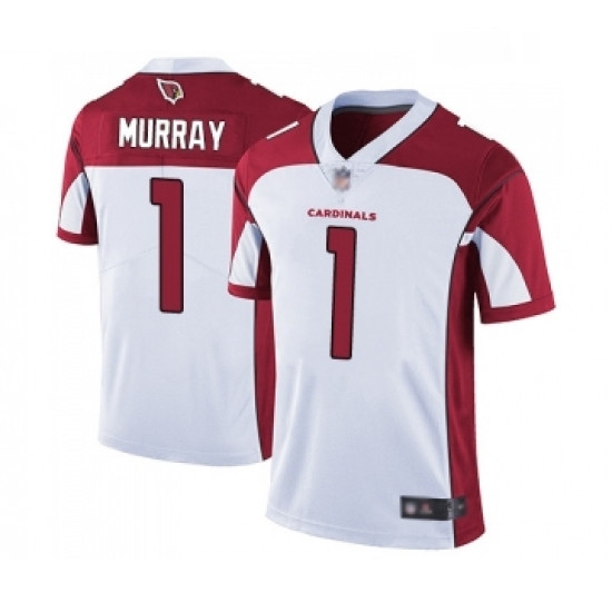 Men Arizona Cardinals #1 Kyler Murray White Vapor Untouchable Limited Player Football Jersey Men Arizona Cardinals #1 Kyler Murray White Vapor Untouchable Limited Player Football Jersey