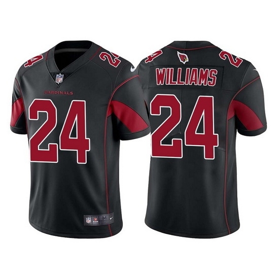 Men Arizona Cardinals 24 Darrel Williams Black Color Rush Limited Stitched Jersey Men Arizona Cardinals 24 Darrel Williams Black Color Rush Limited Stitched Jersey