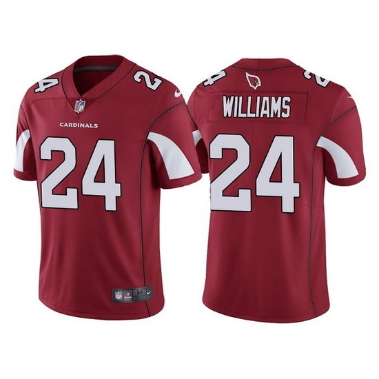 Men Arizona Cardinals 24 Darrel Williams Red Vapor Untouchable Limited Stitched Jersey Men Arizona Cardinals 24 Darrel Williams Red Vapor Untouchable Limited Stitched Jersey