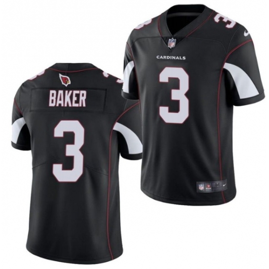 Men Arizona Cardinals 3 Budda Baker Black Vapor Untouchable Limited Stitched Jersey Men Arizona Cardinals 3 Budda Baker Black Vapor Untouchable Limited Stitched Jersey