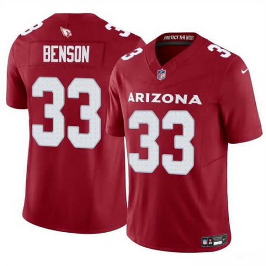 Men Arizona Cardinals 33 Trey Benson Red 2024 F U S E Vapor Untouchable Limited Stitched Men Arizona Cardinals 33 Trey Benson Red 2024 F U S E Vapor Untouchable Limited Stitched
