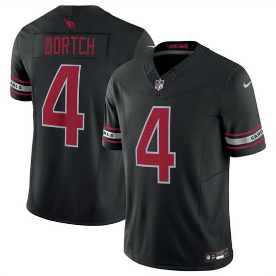 Men Arizona Cardinals 4 Greg Dortch Black 2024 F U S E Vapor Untouchable Limited Stitched Football Jersey Men Arizona Cardinals 4 Greg Dortch Black 2024 F U S E Vapor Untouchable Limited Stitched Football Jersey