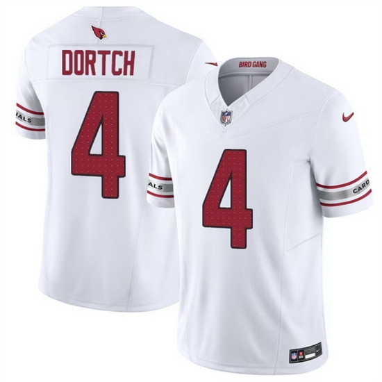 Men Arizona Cardinals 4 Greg Dortch White 2024 F U S E Vapor Untouchable Limited Stitched Football Jersey Men Arizona Cardinals 4 Greg Dortch White 2024 F U S E Vapor Untouchable Limited Stitched Football Jersey