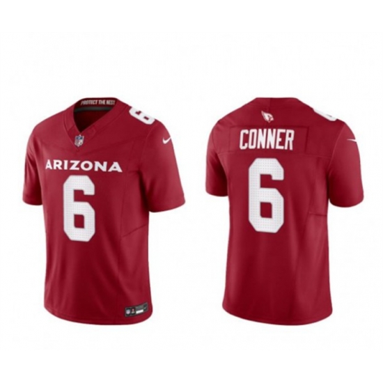 Men Arizona Cardinals 6 James Conner Red 2023 F U S E Vapor Untouchable Limited Stitched Football Jersey Men Arizona Cardinals 6 James Conner Red 2023 F U S E Vapor Untouchable Limited Stitched Football Jersey