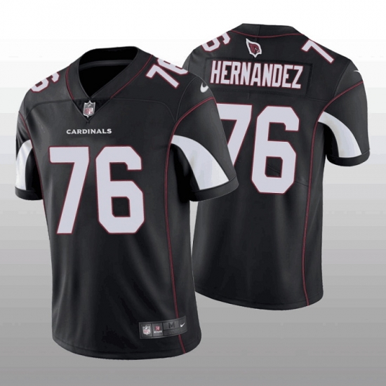 Men Arizona Cardinals 76 Will Hernandez Black Vapor Untouchable Stitched Football Jersey Men Arizona Cardinals 76 Will Hernandez Black Vapor Untouchable Stitched Football Jersey
