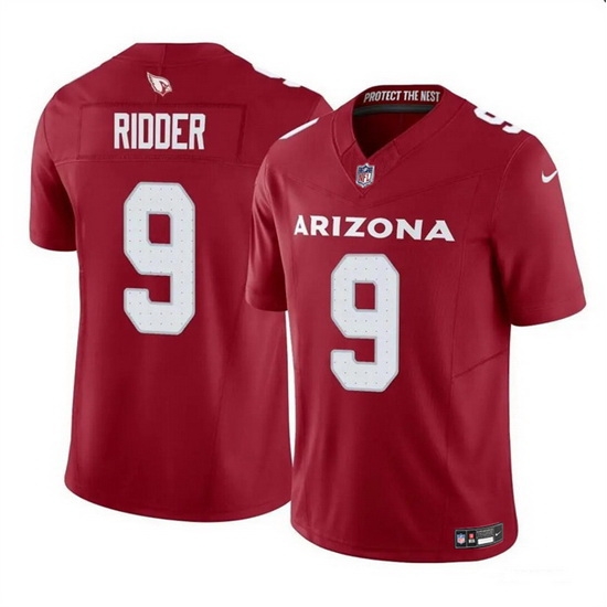 Men Arizona Cardinals 9 Desmond Ridder Red 2024 F U S E Vapor Untouchable Limited Stitched Football Jersey Men Arizona Cardinals 9 Desmond Ridder Red 2024 F U S E Vapor Untouchable Limited Stitched Football Jersey