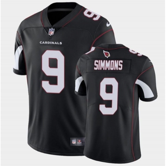 Men Arizona Cardinals 9 Isaiah Simmons Black Vapor Untouchable Limited Stitched Jersey Men Arizona Cardinals 9 Isaiah Simmons Black Vapor Untouchable Limited Stitched Jersey