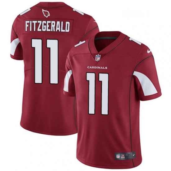 Men Nike Arizona Cardinals 11 Larry Fitzgerald Red Team Color Vapor Untouchable Limited Player NFL Jersey Men Nike Arizona Cardinals 11 Larry Fitzgerald Red Team Color Vapor Untouchable Limited Player NFL Jersey