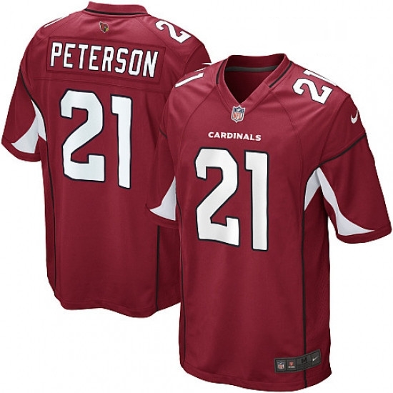 Men Nike Arizona Cardinals 21 Patrick Peterson Game Red Team Color NFL Jersey Men Nike Arizona Cardinals 21 Patrick Peterson Game Red Team Color NFL Jersey