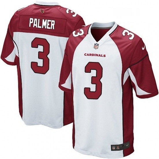 Men Nike Arizona Cardinals 3 Carson Palmer Game White NFL Jersey Men Nike Arizona Cardinals 3 Carson Palmer Game White NFL Jersey