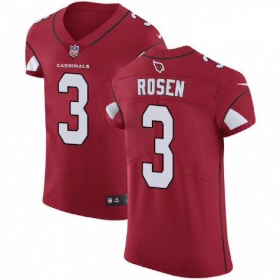 Men Nike Arizona Cardinals 3 Josh Rosen Red Team Color Vapor Untouchable Elite Player NFL Jersey Men Nike Arizona Cardinals 3 Josh Rosen Red Team Color Vapor Untouchable Elite Player NFL Jersey