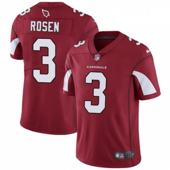 Men Nike Arizona Cardinals 3 Josh Rosen Red Team Color Vapor Untouchable Limited Player NFL Jersey Men Nike Arizona Cardinals 3 Josh Rosen Red Team Color Vapor Untouchable Limited Player NFL Jersey