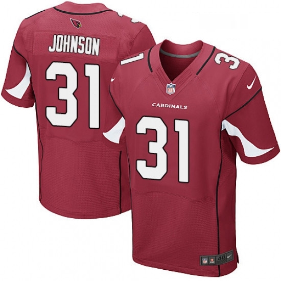 Men Nike Arizona Cardinals 31 David Johnson Elite Red Team Color NFL Jersey Men Nike Arizona Cardinals 31 David Johnson Elite Red Team Color NFL Jersey