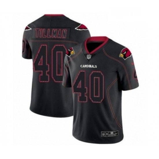 Men Nike Arizona Cardinals 40 Pat Tillman Limited Lights Out Black Rush NFL Jersey Men Nike Arizona Cardinals 40 Pat Tillman Limited Lights Out Black Rush NFL Jersey