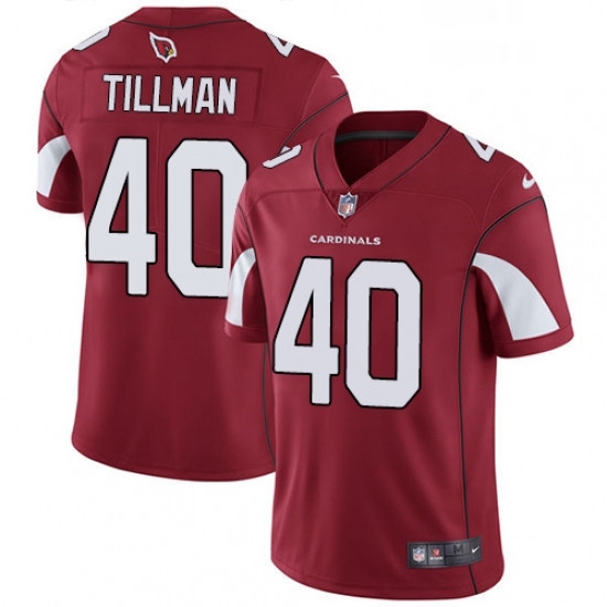 Men Nike Arizona Cardinals 40 Pat Tillman Red Team Color Vapor Untouchable Limited Player NFL Jersey Men Nike Arizona Cardinals 40 Pat Tillman Red Team Color Vapor Untouchable Limited Player NFL Jersey