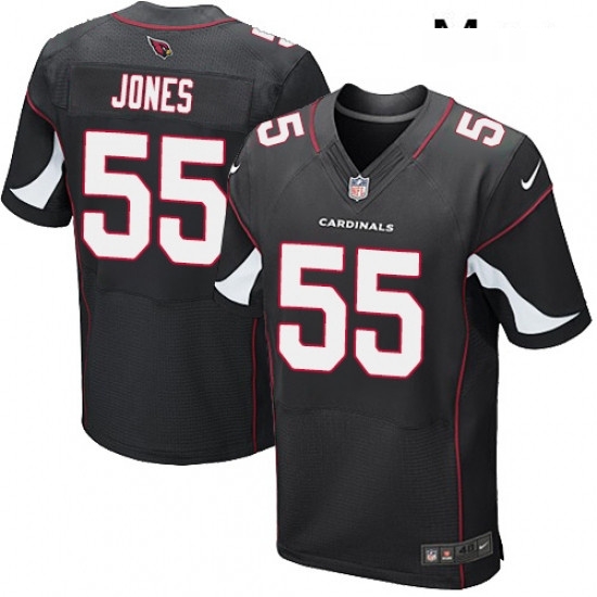 Men Nike Arizona Cardinals 55 Chandler Jones Elite Black Alternate NFL Jersey Men Nike Arizona Cardinals 55 Chandler Jones Elite Black Alternate NFL Jersey