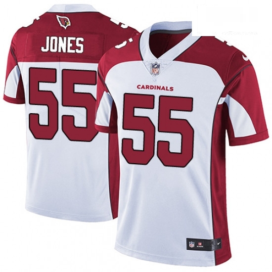 Men Nike Arizona Cardinals 55 Chandler Jones White Vapor Untouchable Limited Player NFL Jersey Men Nike Arizona Cardinals 55 Chandler Jones White Vapor Untouchable Limited Player NFL Jersey