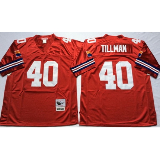 Mitchell And Ness Cardinals #40 Pat Tillman red Throwback Stitched NFL Jersey Mitchell And Ness Cardinals #40 Pat Tillman red Throwback Stitched NFL Jersey
