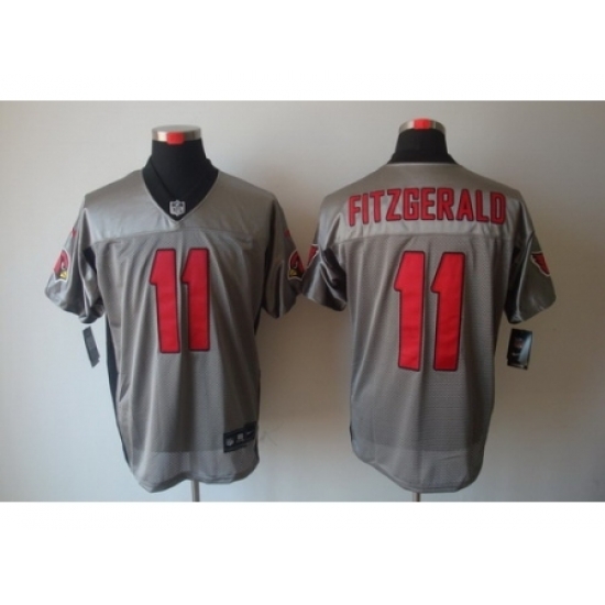 Nike Arizona Cardinals 11 Larry Fitzgerald Grey Elite Shadow NFL Jersey Nike Arizona Cardinals 11 Larry Fitzgerald Grey Elite Shadow NFL Jersey